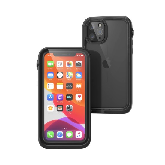 Husa Catalyst Waterproof Apple iPhone 11 Pro, negru (iPhone 11 Pro, CATIPHO11BLKS) by www.silkase.ro